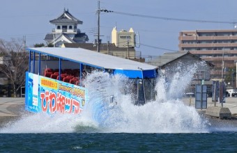 水陸両用観光バスで巡る長浜　Discovery JAPAN inびわ湖ツアー